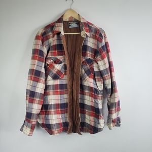 Men's vintage Arctic Circle lined plaid flannel hunting coat/jacket